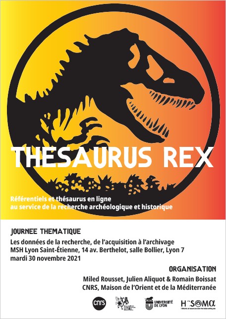 Thesaurus Rex : référentiels et thésaurus en ligne au service de la recherche archéologique et historique